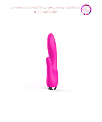 Vibrador Consolador Estimulador de Punto G y Clítoris Doble Estimulación Marylin Vv120