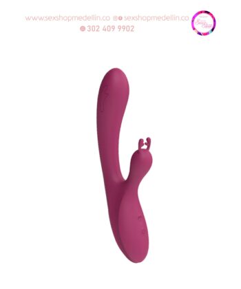 Vibrador – Reno Morado LL-B2003-PI Consolador Doble estimulación