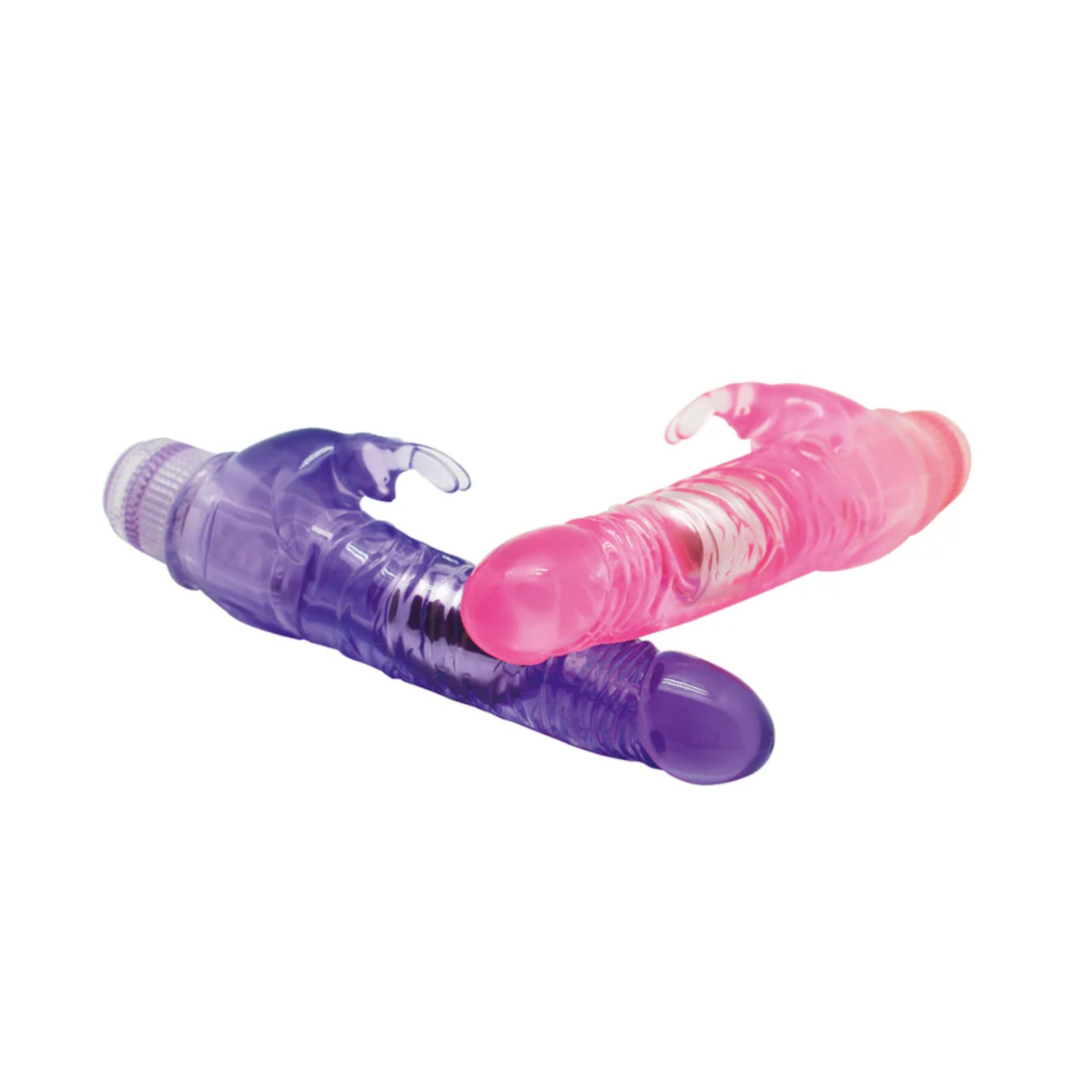 Vibrador Realista Crystal Rabbit 83053-PU juguetes eróticos sexuales dildos consoladores realistas - Imagen 2