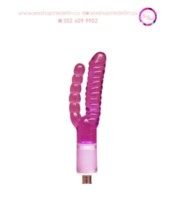 Dildo Consolador Sex Machine Doble Penetración Double Pleasure C10
