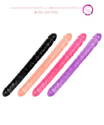 Dildo Consolador Realista DOBLE-BOA QS-D001S