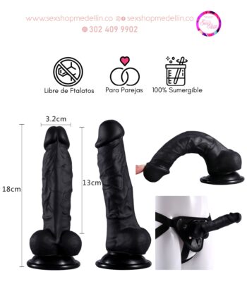 DILDO Consolador REALISTA ULTRA SUAVE DD004