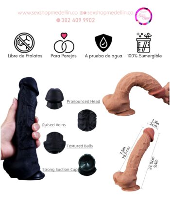 Dildo Realista Ultra Suave DD013