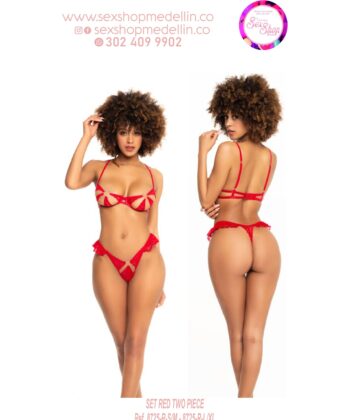 SET RED TWO PIECE