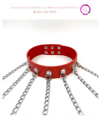 Collar con Cadenas Decorativas YL-20224031-1BDSM Bondage Sado