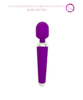 Masajeador Charlotte Morado MY-2061-PU Vibrador Consolador Hitach