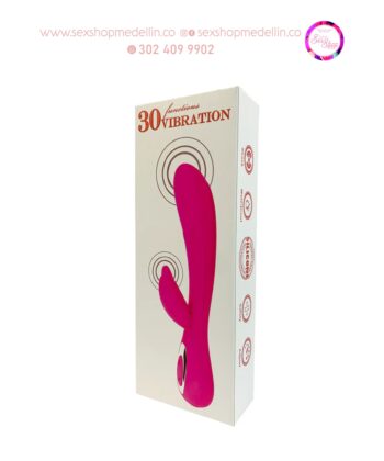 Vibrador – Dolphin Rosado MY-862-FU Consolador Doble estimulación