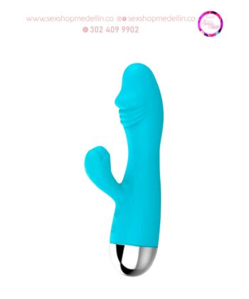 Vibrador – G Kiss Rojo MY-2118-BLU Consolador Doble estimulación