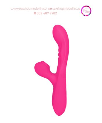 Vibrador – Joselyn Fucsia JS-01-FU Consolador Doble estimulación Punto G