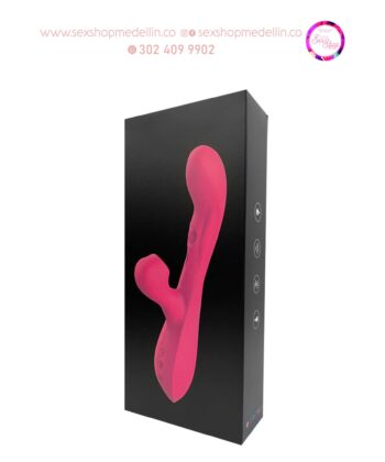 Vibrador – Joselyn Fucsia JS-01-FU Consolador Doble estimulación Punto G