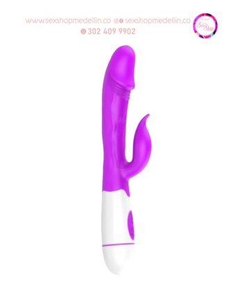 Vibrador – Kirav Rosado MY-2036-FU Consolador Doble estimulación Punto G