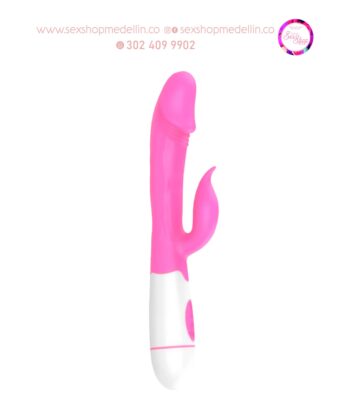 Vibrador – Kirav Rosado MY-2036-FU Consolador Doble estimulación Punto G