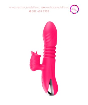 Vibrador – Lenna Rojo MY-2205-RE Consolador Doble estimulación