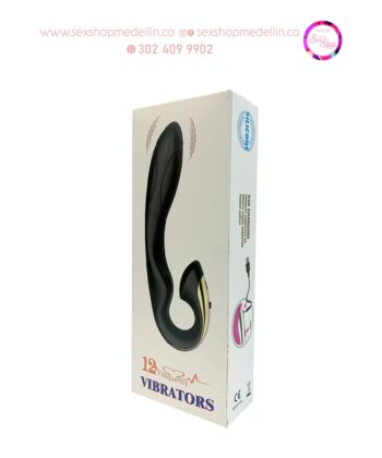 Vibrador – Melody Morado MY-858-FU Consolador Doble estimulación