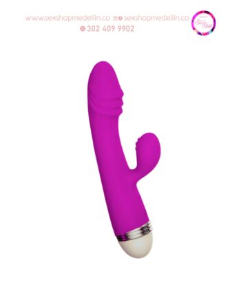 Vibrador Obsesión Rosado LL-B2129 Consolador Doble estimulación