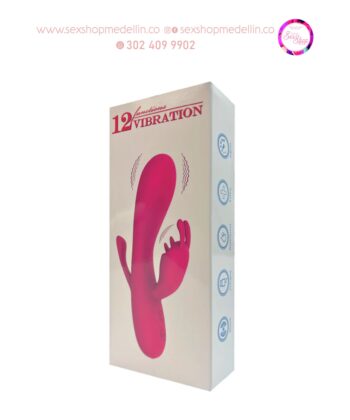 Vibrador – Stitch Rojo MY-2115-RE Consolador Doble estimulación