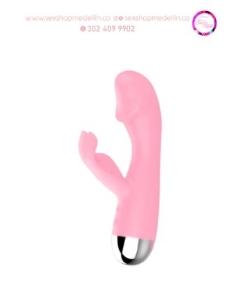 Vibrador – Sweet  Rosado MY-2119-RE Consolador Doble estimulación