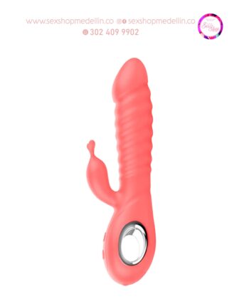 Vibrador – Taylor Coral MY-3001-COR Consolador Doble estimulación