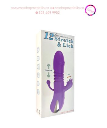 Vibrador – Tracy Morado MY-2206-RE Consolador Doble estimulación