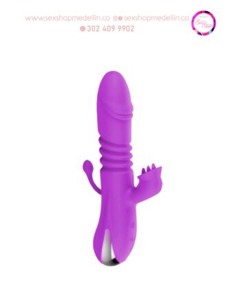 Vibrador – Tracy Morado MY-2206-RE Consolador Doble estimulación