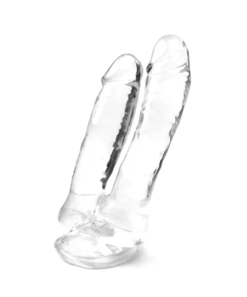 Dildo Realista Doble Penetración Twin juguetes eróticos sexuales consoladores vibradores dildos realistas