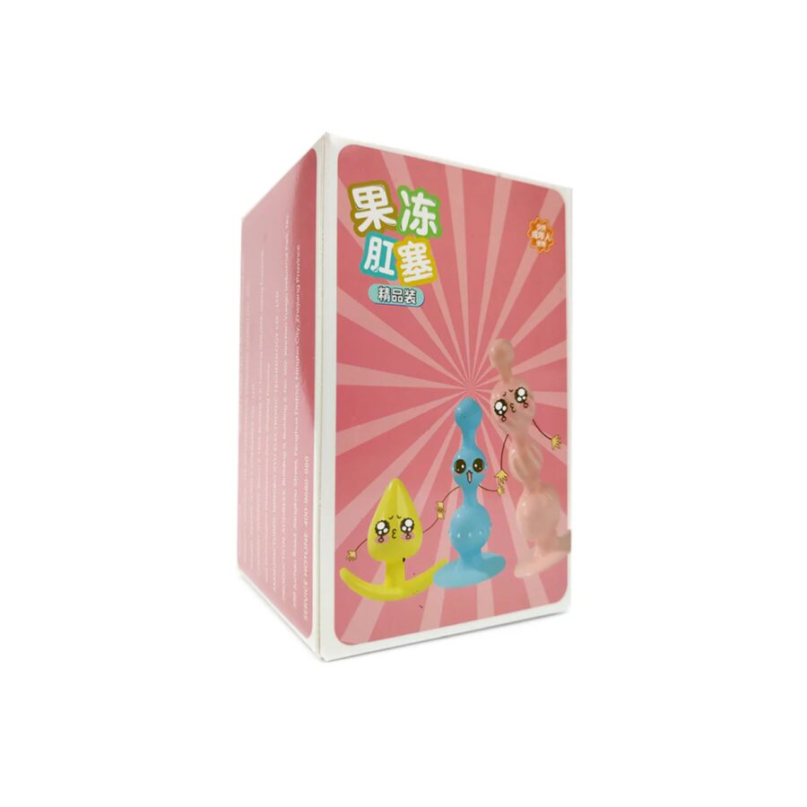 Kit de Plugs Los Cuates  YMZ-D12 Juegos anal juguetes eróticos sexuales dildos consoladores vibradores realistas - Imagen 2