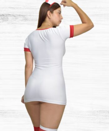 Disfraz Doctora Corazon Lenceria erotica Ropa interior Sexy femenina