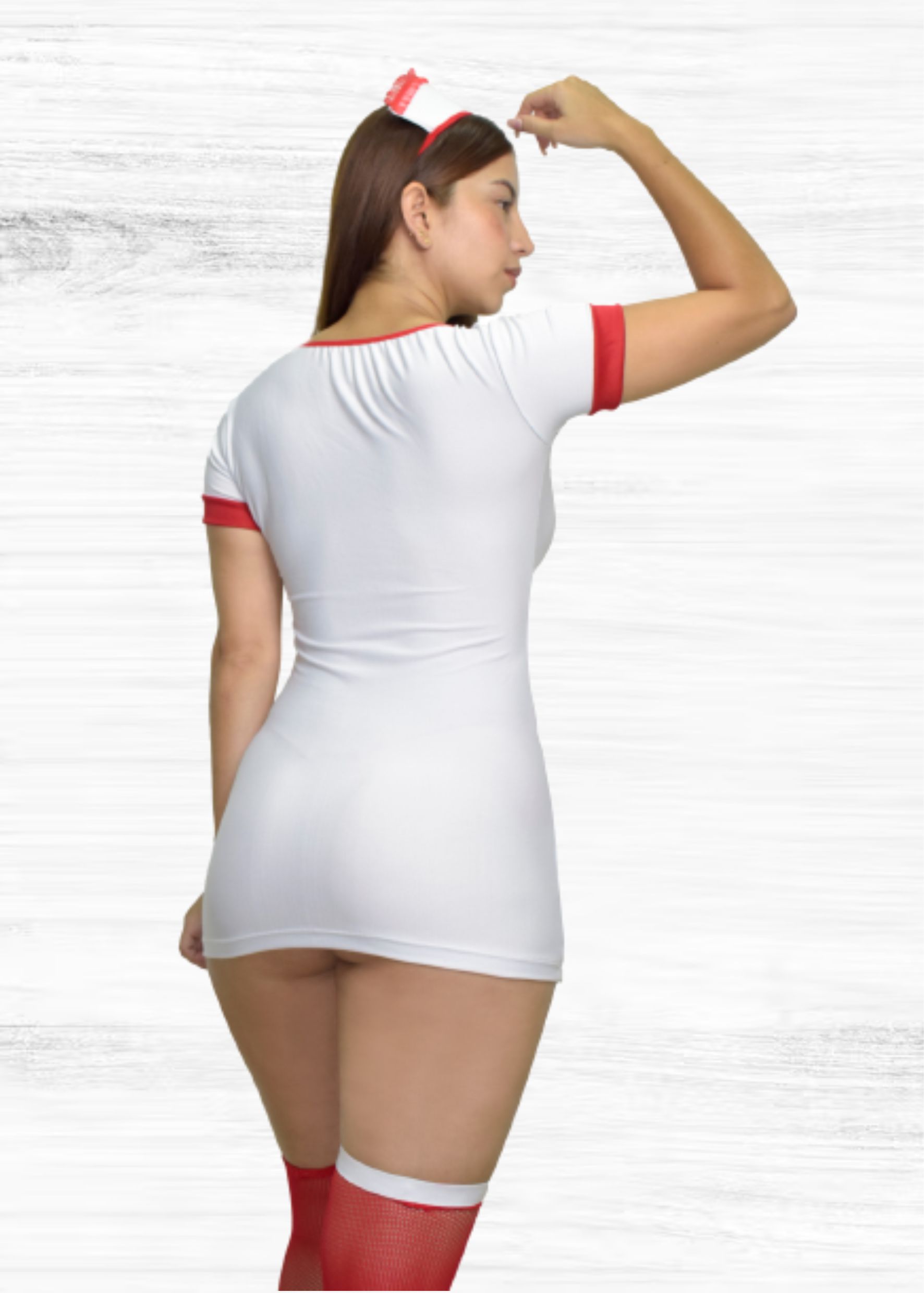 Disfraz Doctora Corazon Lenceria erotica Ropa interior Sexy femenina - Imagen 2