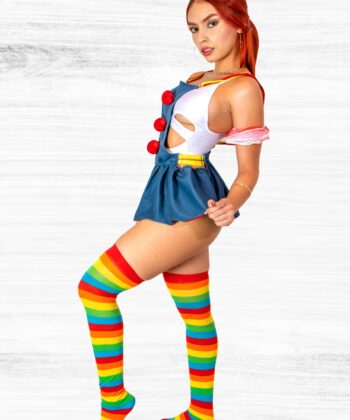 Disfraz Payasa Sexy Lenceria erotica Ropa interior Sexy femenina