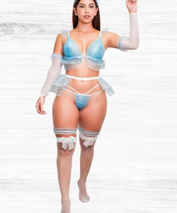Disfraz Princesa Cenicienta Lenceria erotica Ropa interior Sexy femenina