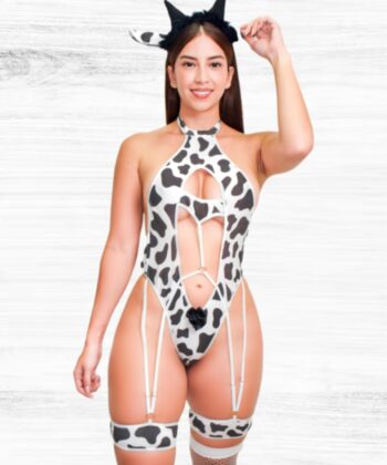 Disfraz Vaquita Traviesa Lenceria erotica Ropa interior Sexy femenina